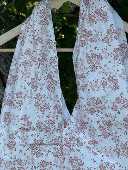 Totebag rose blomster drøm