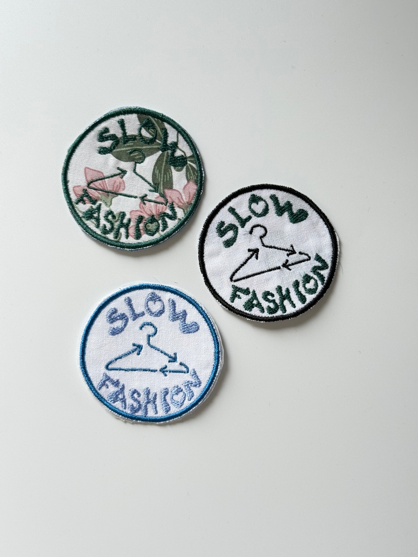 Slow fashion blomster stoff