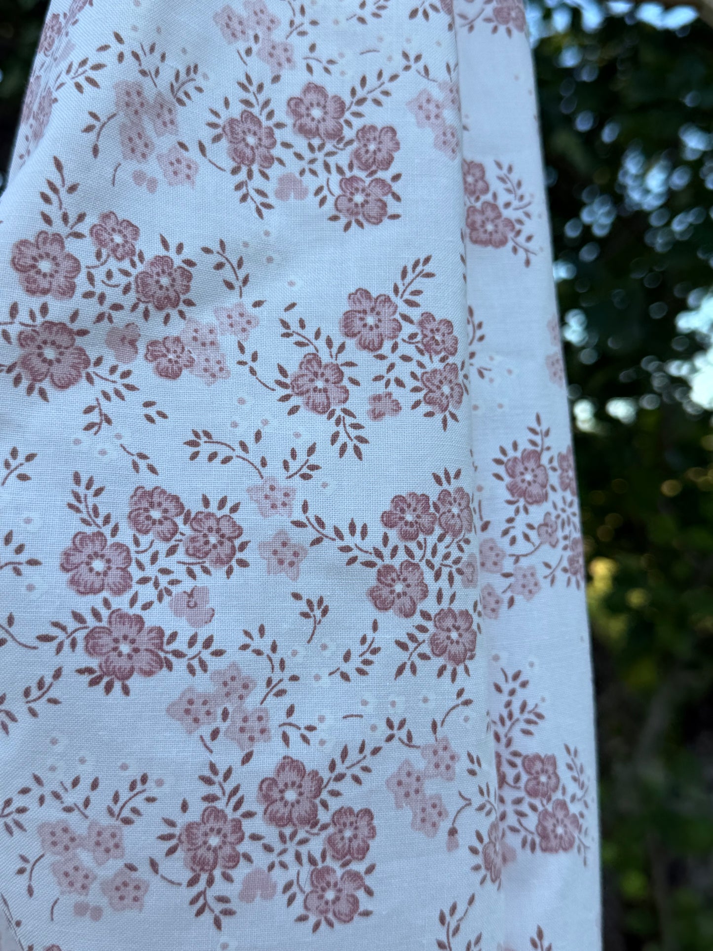 Totebag rose blomster drøm