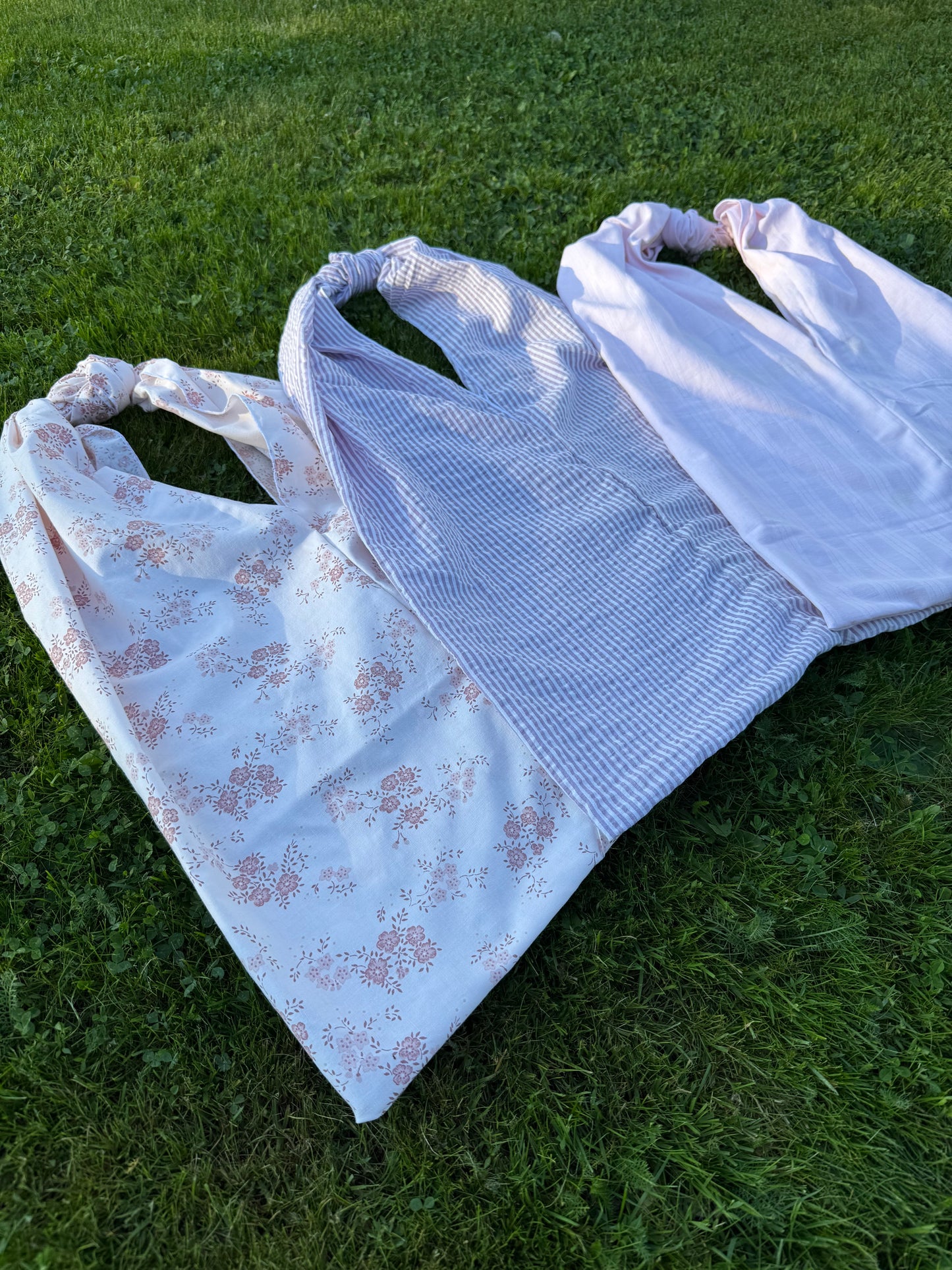 Totebag rose blomster drøm