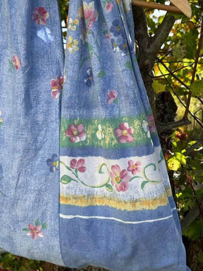 Totebag blå vintage