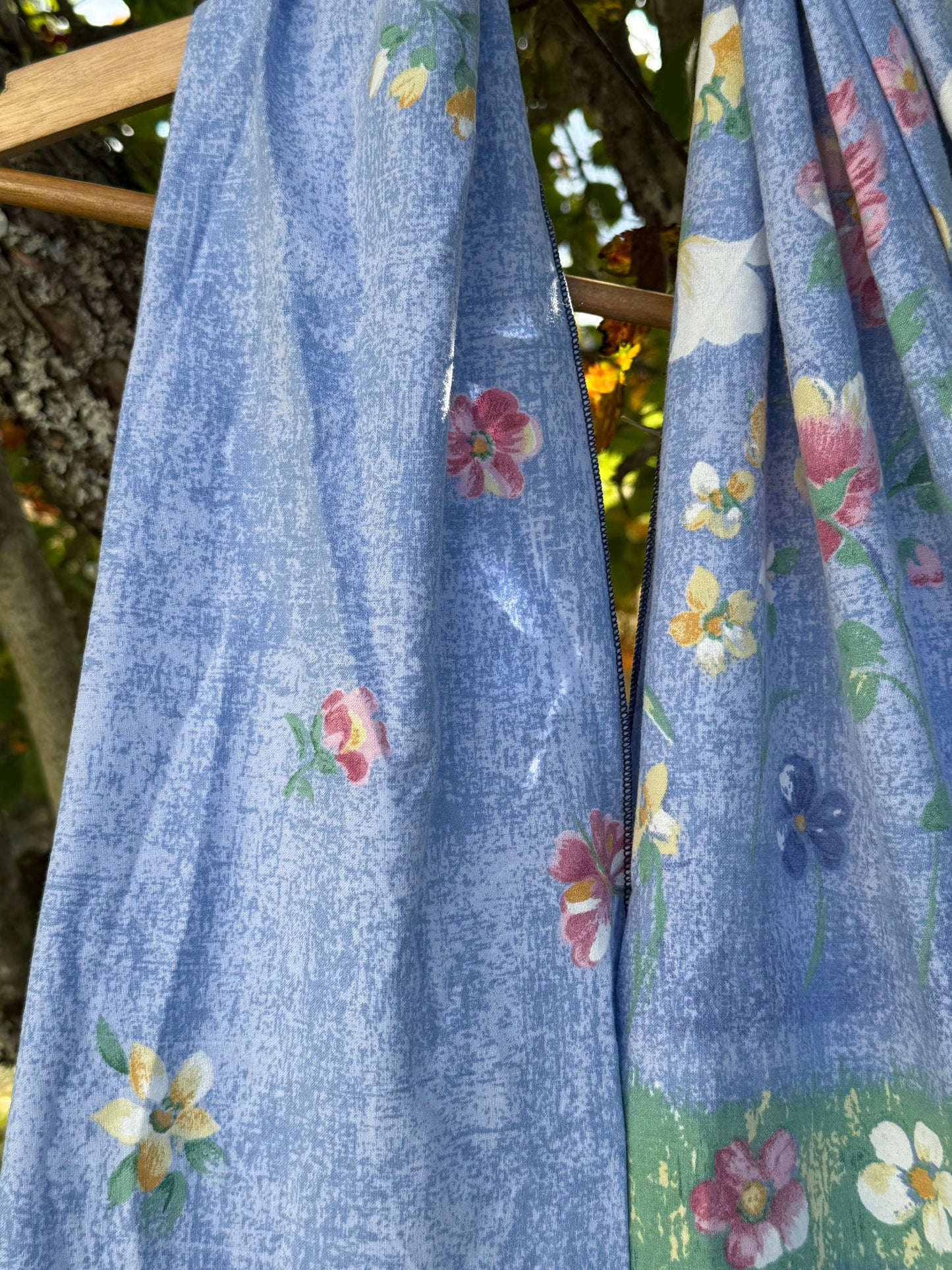 Totebag blå vintage