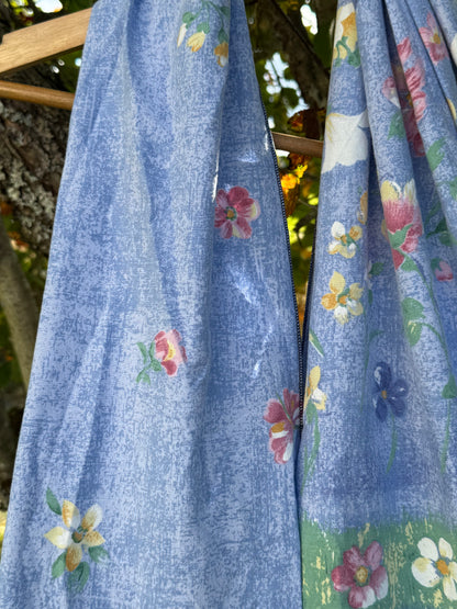 Totebag blå vintage